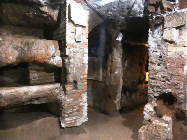 Basilica of San Sebastiano fuori le Mura on the Appian Way, above the catacombs of the same name